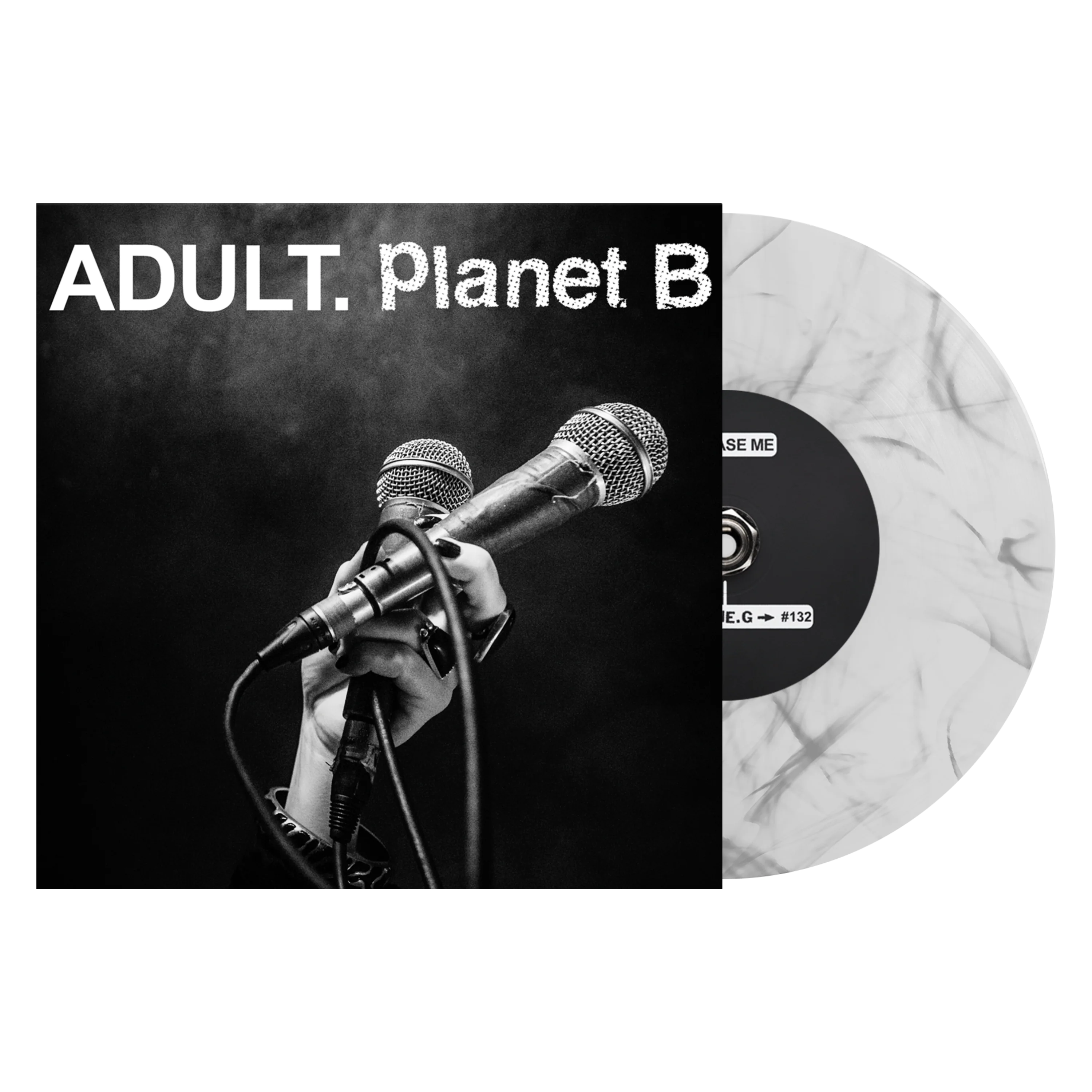 ADULT. & Planet B "Glass in the Trash b/w Release Me" - Image 3