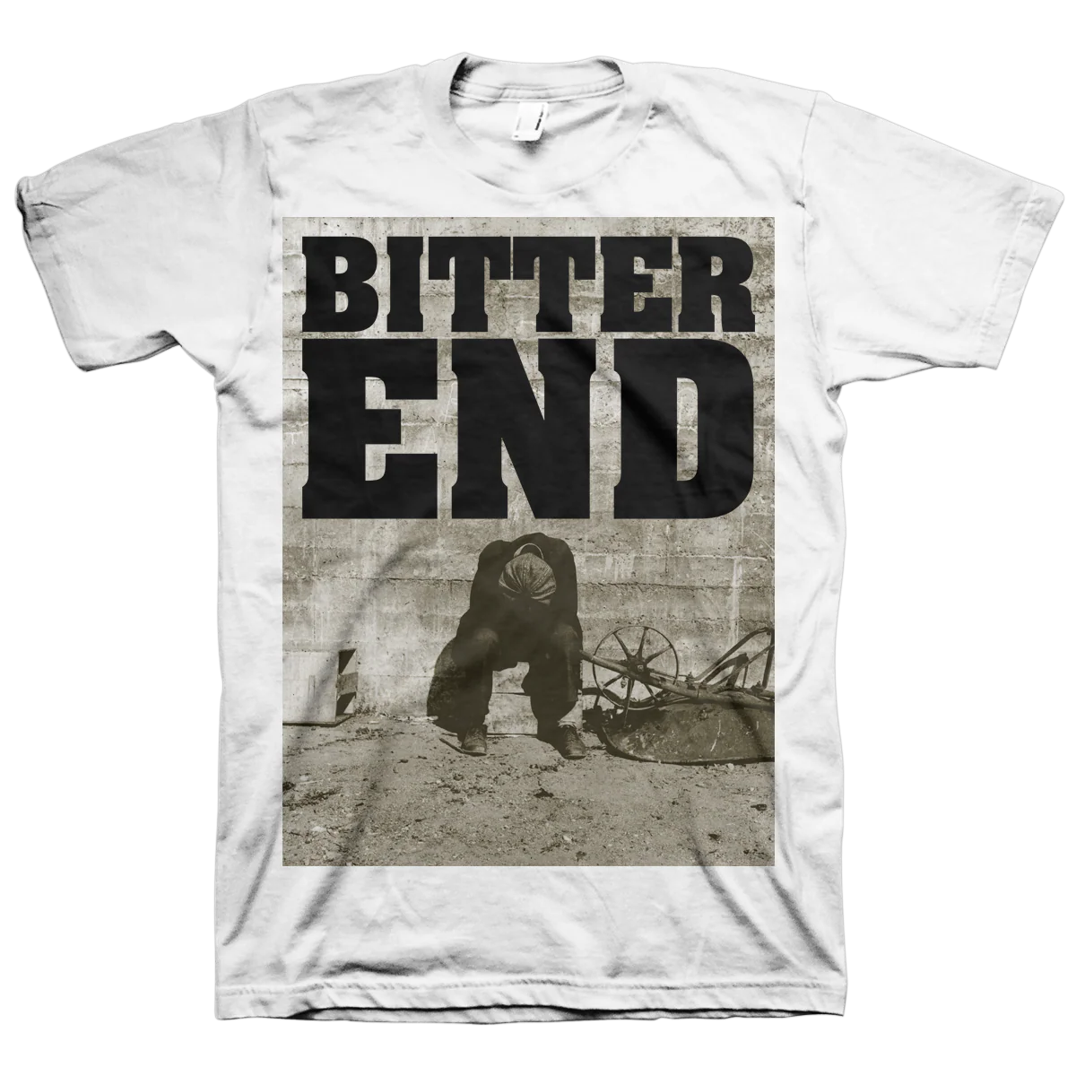 Bitter End "Illusions Of Dominance" White T-Shirt