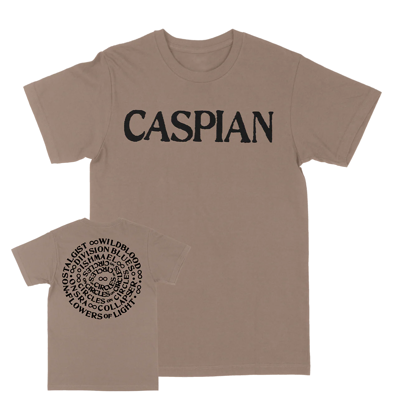 Caspian "Spiral" Brown Savannah T-Shirt