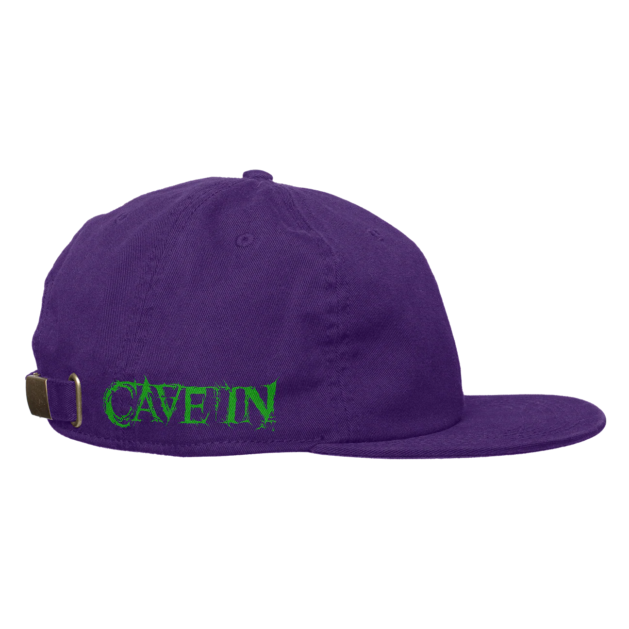 Cave In "Satellite: Green" Purple Dad Hat - Image 3