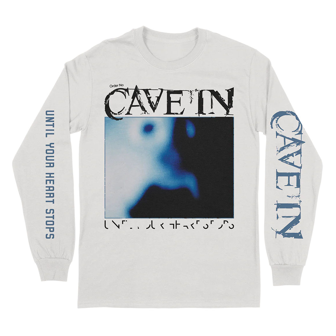 Cave In “Until Your Heart Stops” White Longsleeve T-Shirt
