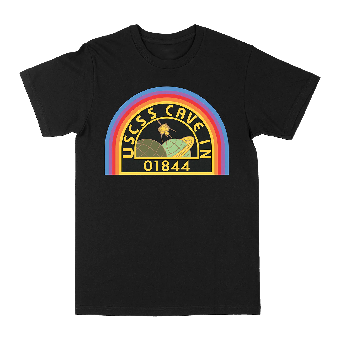 Cave In "USCSS Cave In" Black T-Shirt