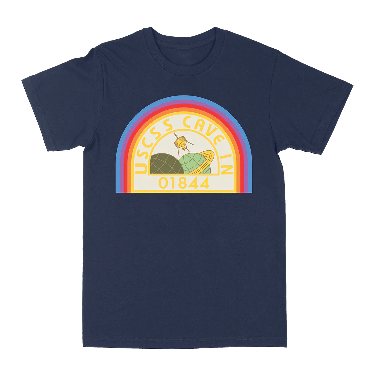 Cave In "USCSS Cave In" Navy T-Shirt