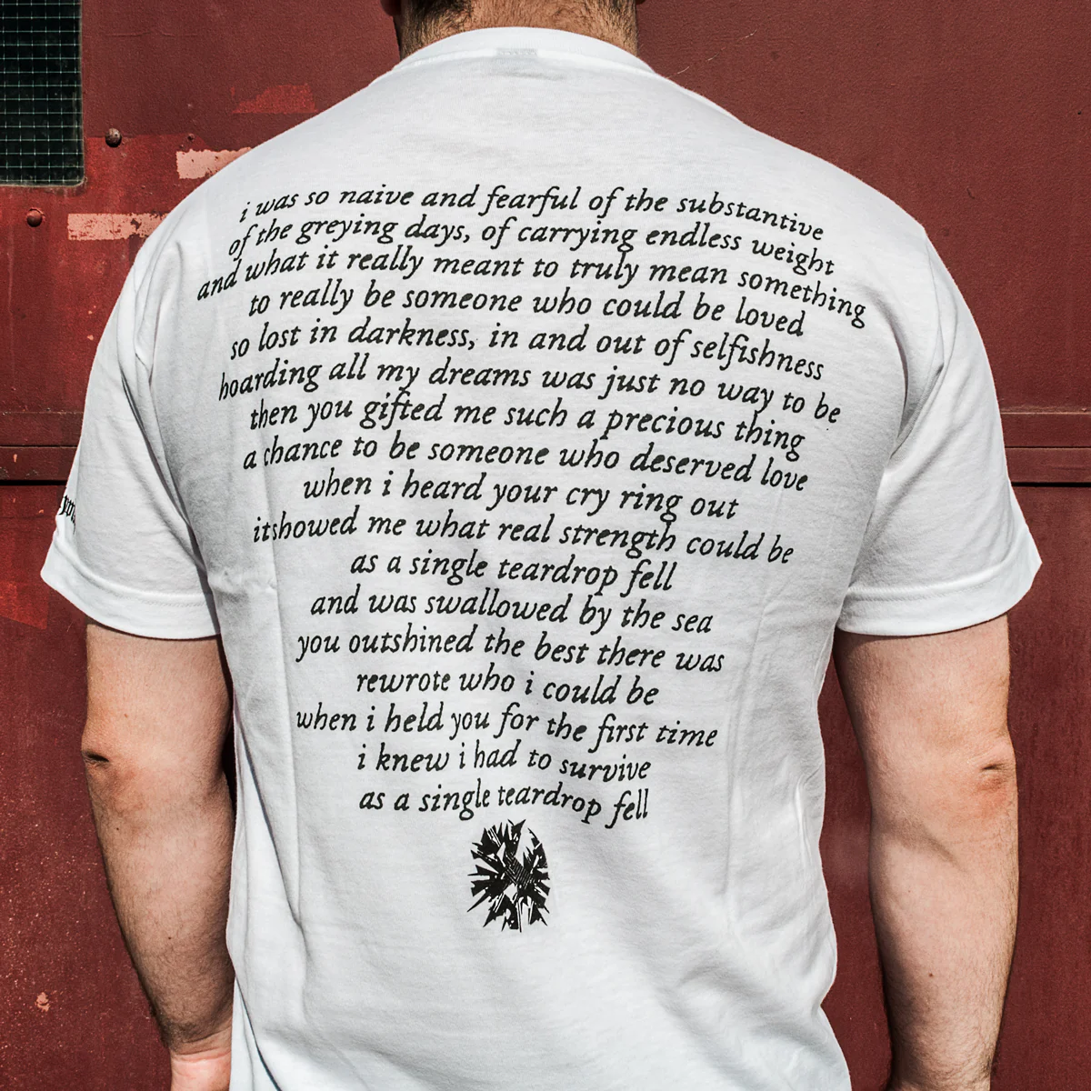 Converge "A Single Tear" White T-Shirt - Image 3