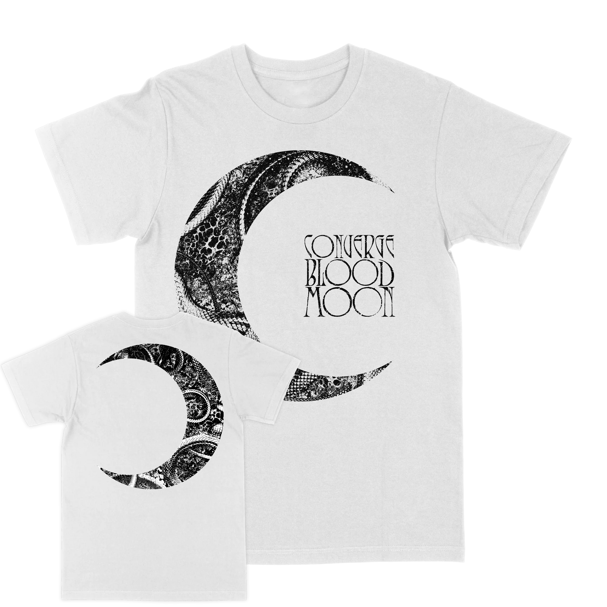 Converge Bloodmoon "Moon" White T-Shirt