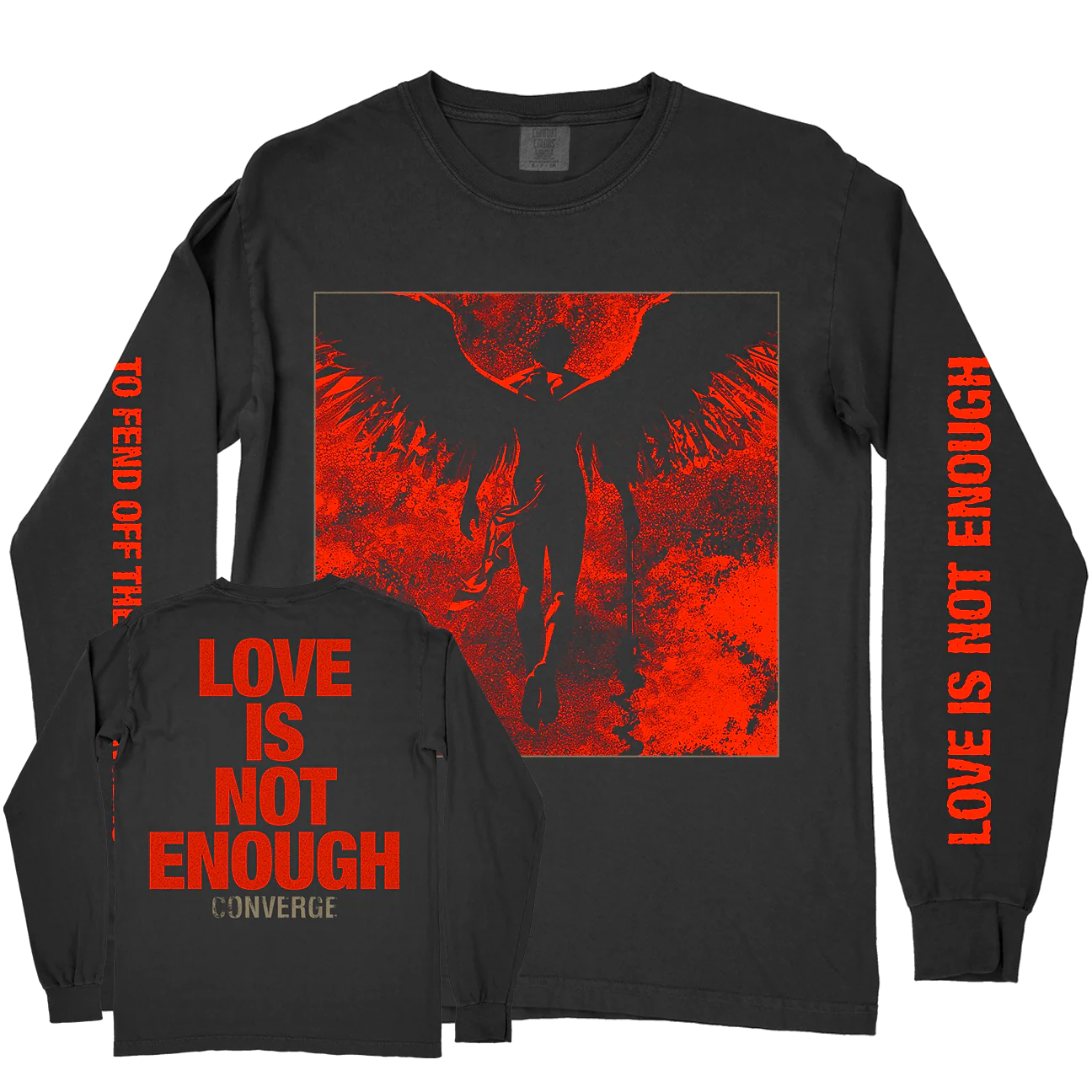 Converge "Dark Angel" Premium Black Longsleeve