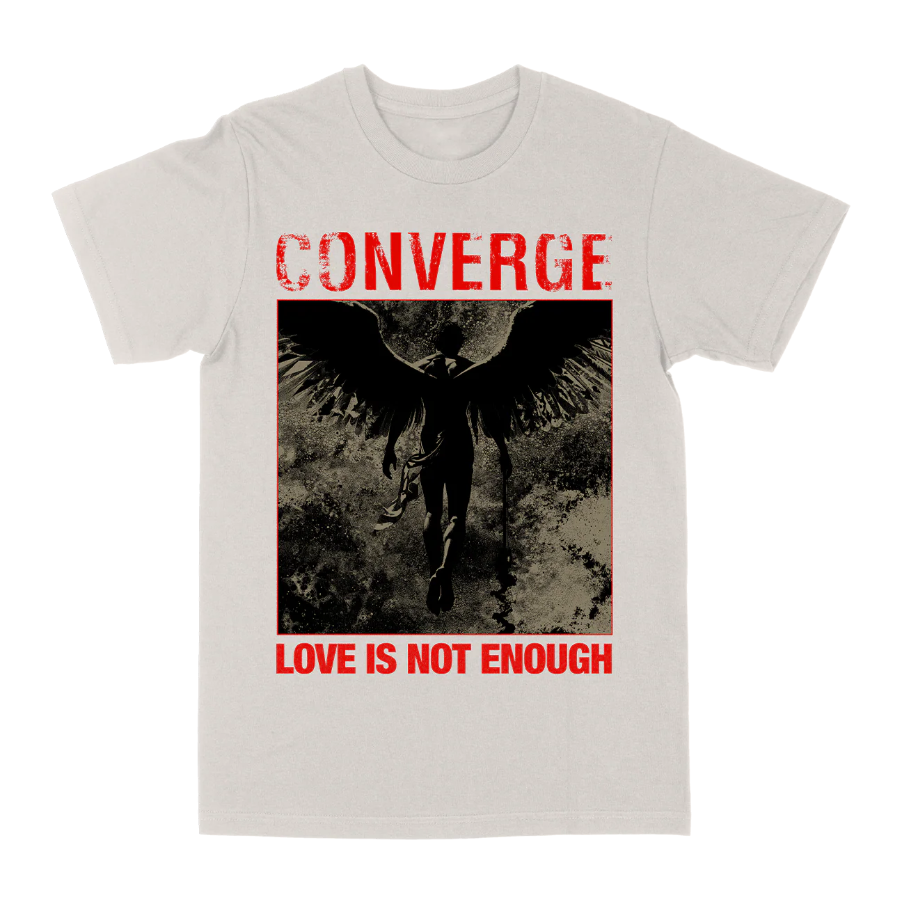 Converge "Love Is Not Enough" Vintage White T-Shirt