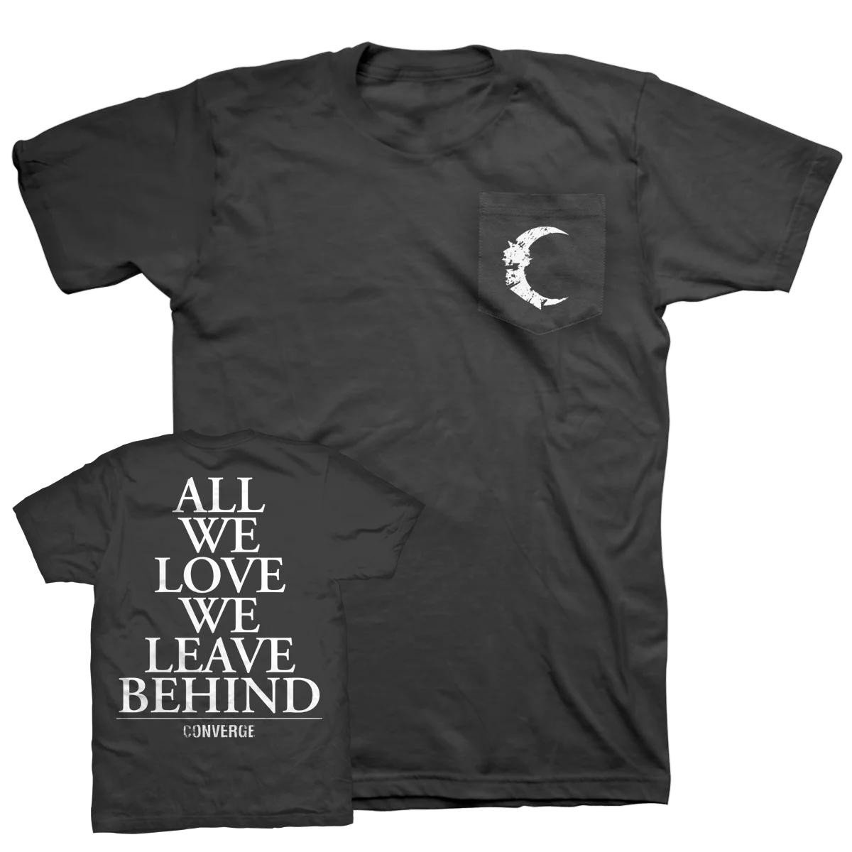 Converge "Moon Pocket" Graphite T-Shirt