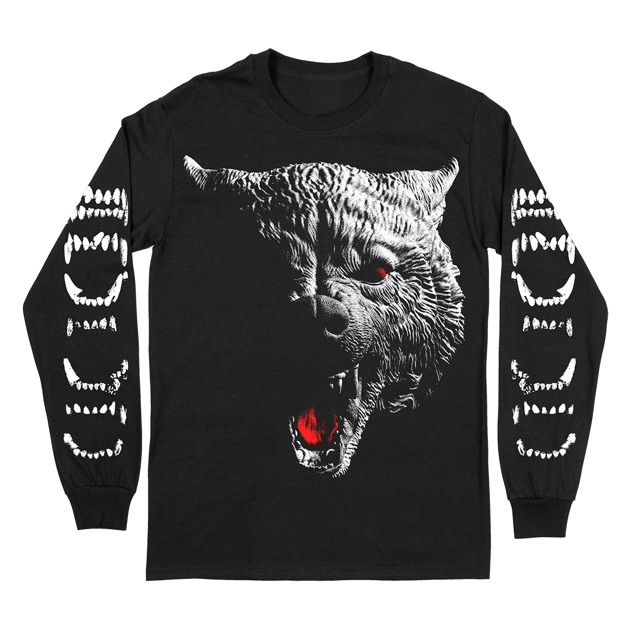 Converge "The Wolf: Part One" Black Longsleeve - Image 2