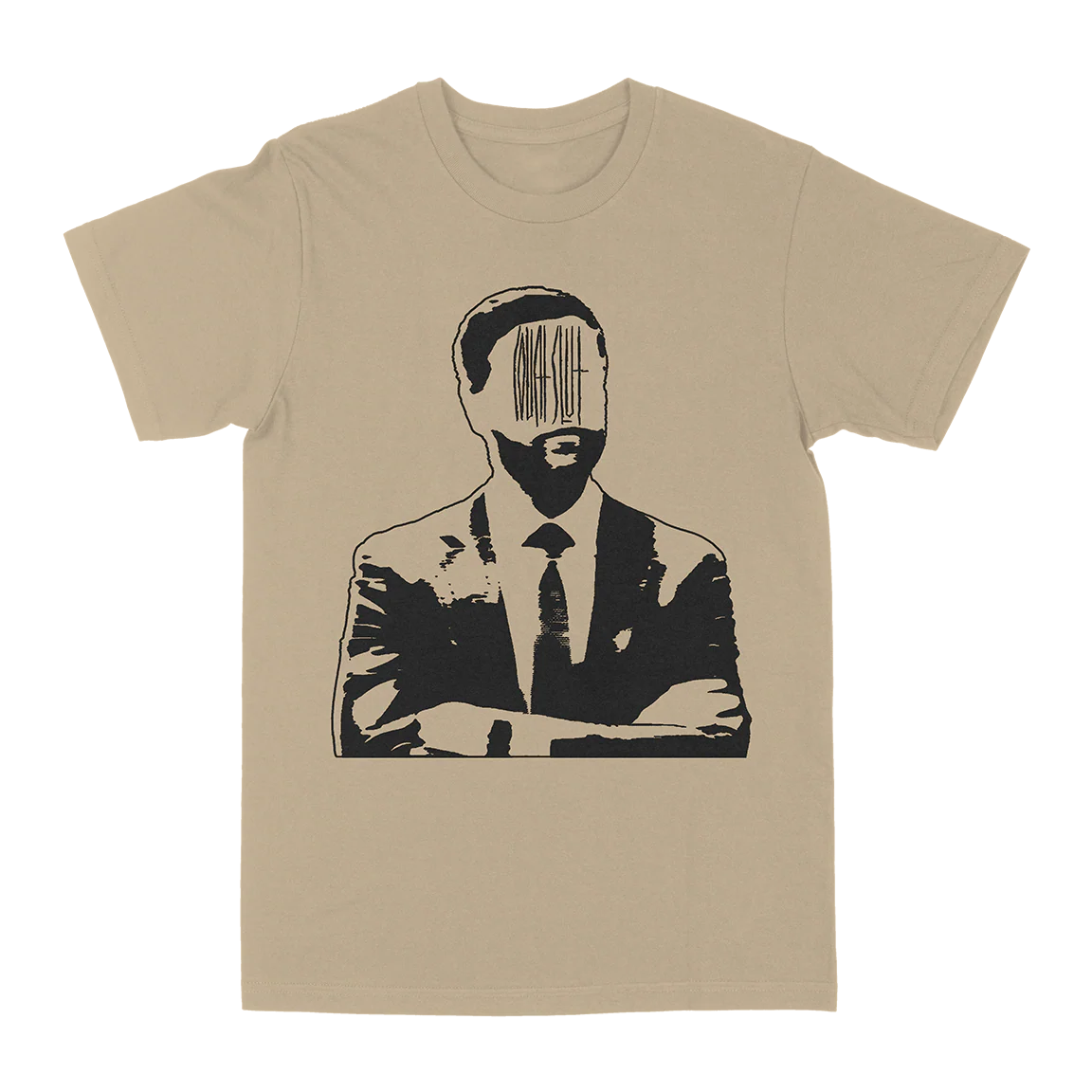 Couch Slut "Vice Presidential Unwelcome" Sand T-Shirt - Image 2