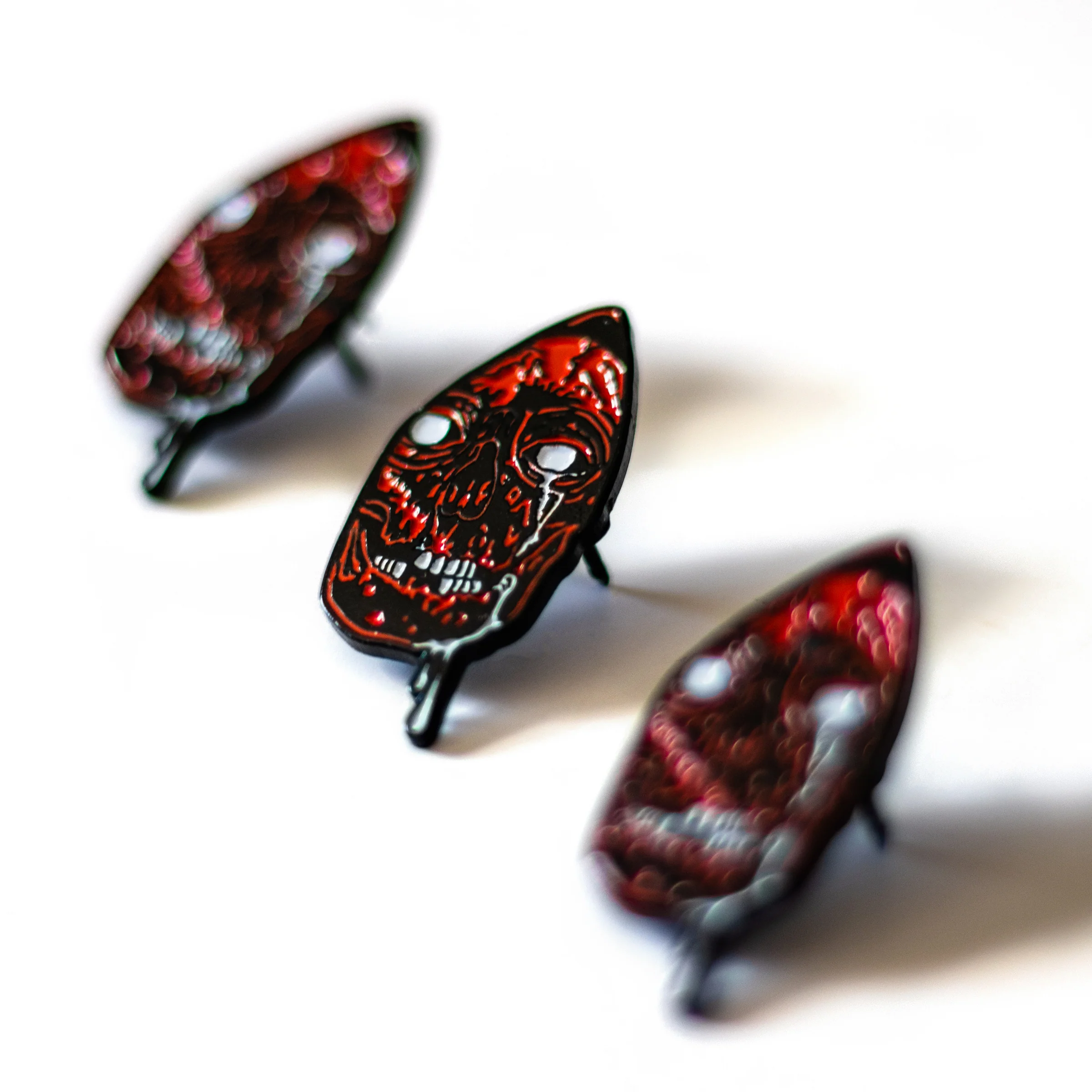 Cult Leader "Skull" Enamel Pin - Image 3