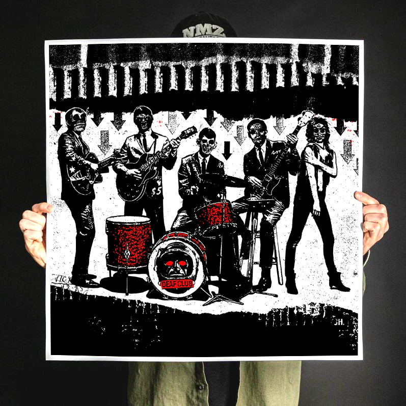 Deaf Club "Bad Songs Forever: Band" Giclee Print