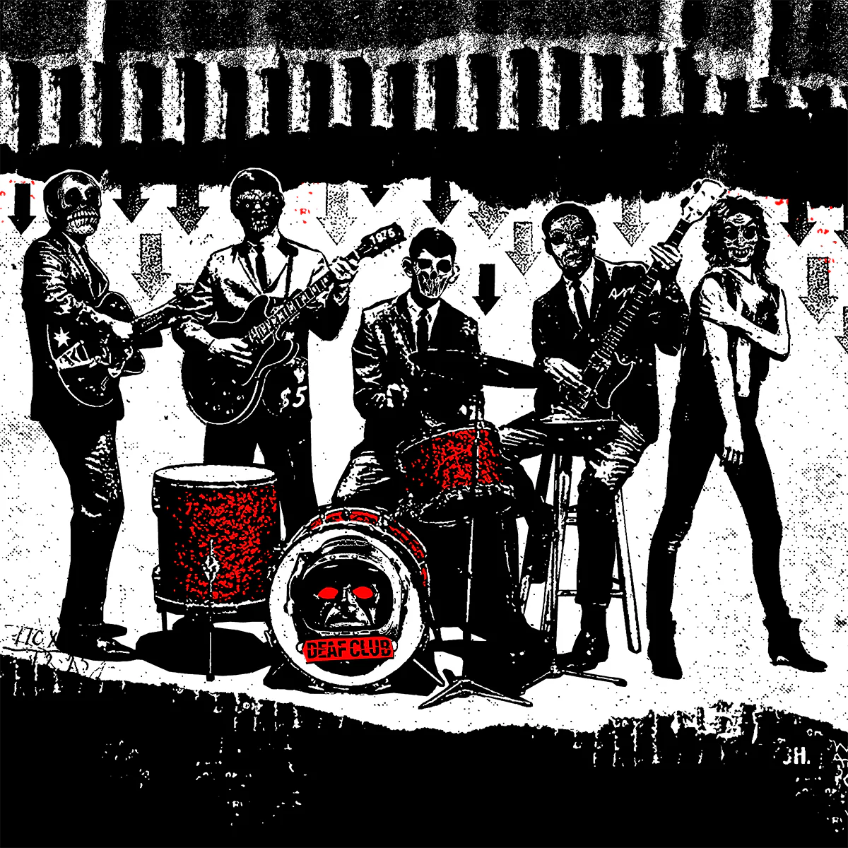 Deaf Club "Bad Songs Forever: Band" Giclee Print - Image 2