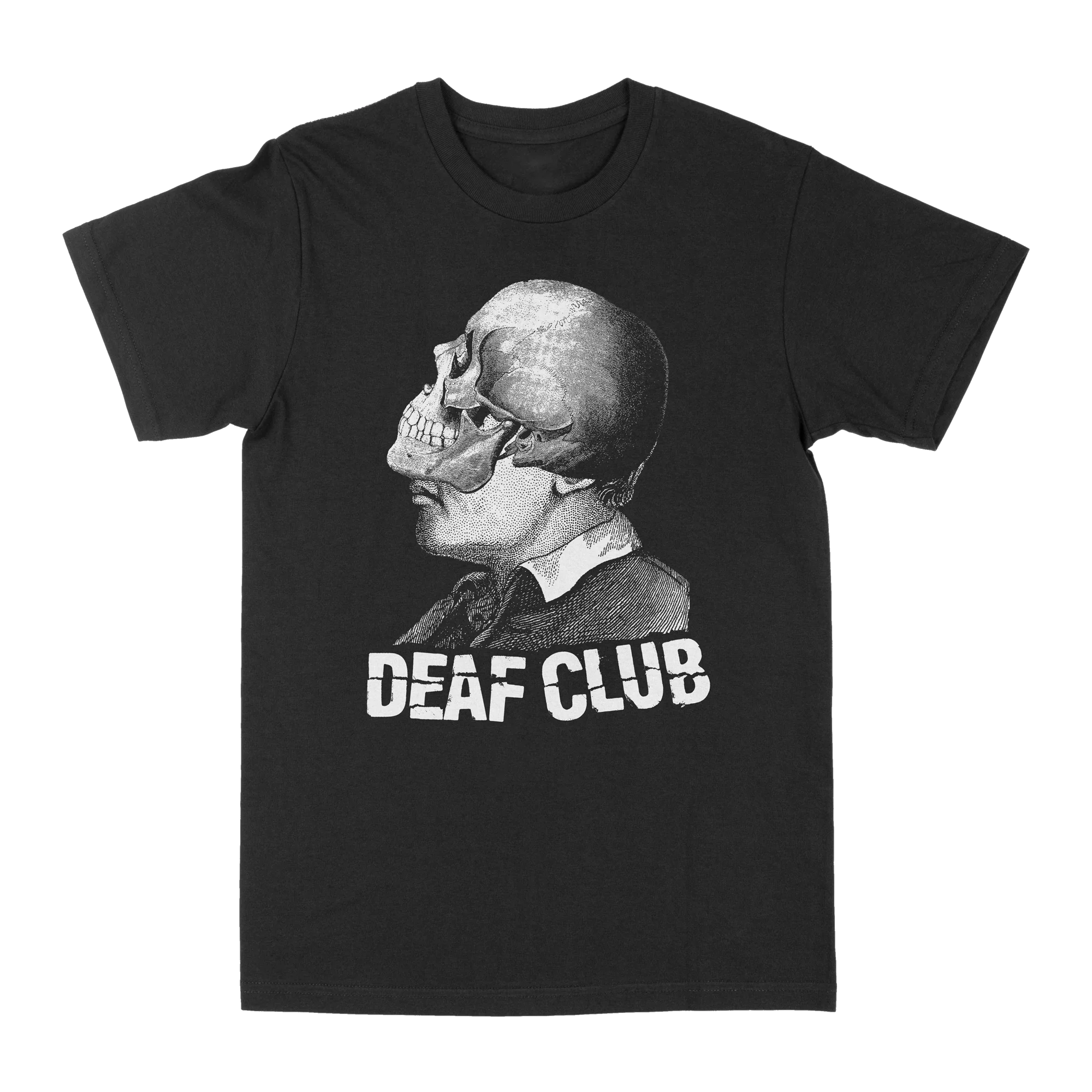 Deaf Club "Skull Membership" Black T-Shirt