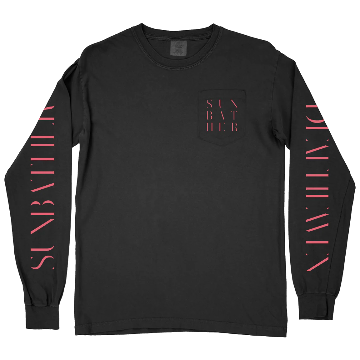 Deafheaven "Sunbather: 2023" Premium Black Pocket Longsleeve - Image 2