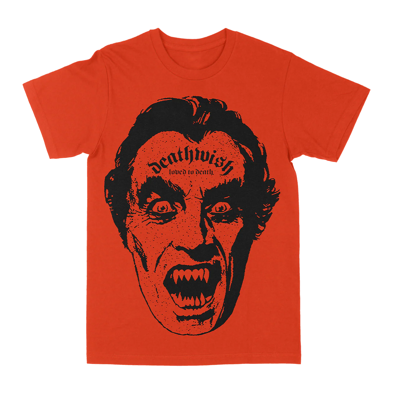 Deathwish "Loved To Death" Orange T-Shirt