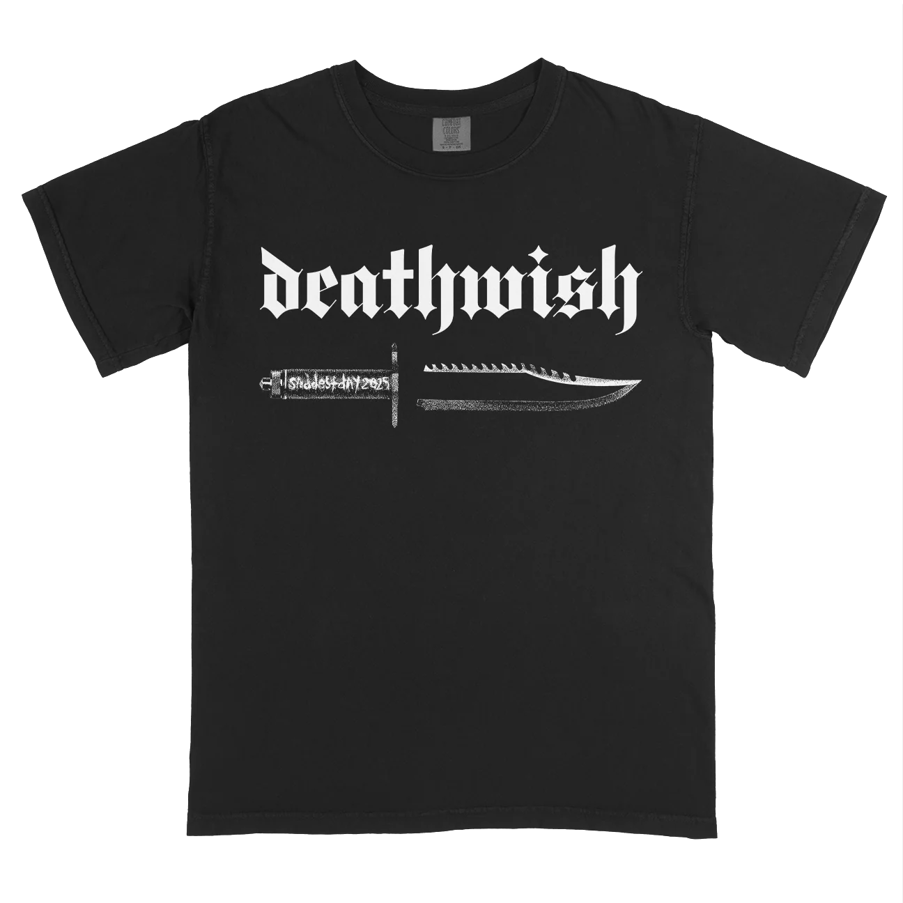 Deathwish "Saddest Day 2025" Premium Black T-Shirt