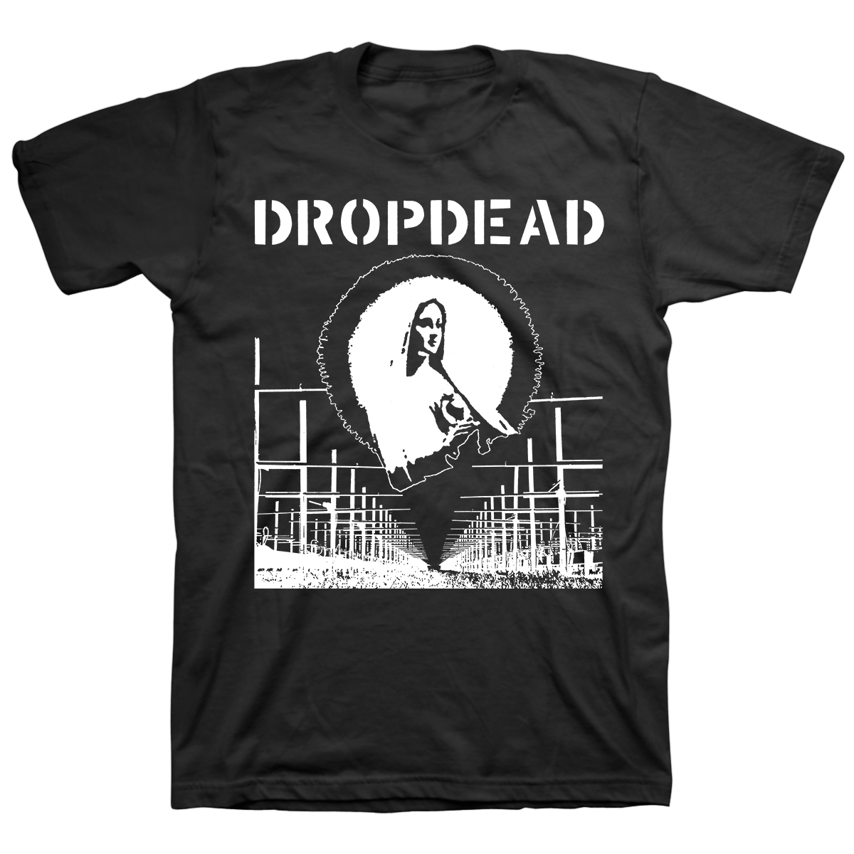Dropdead "Mary: White" Black T-Shirt