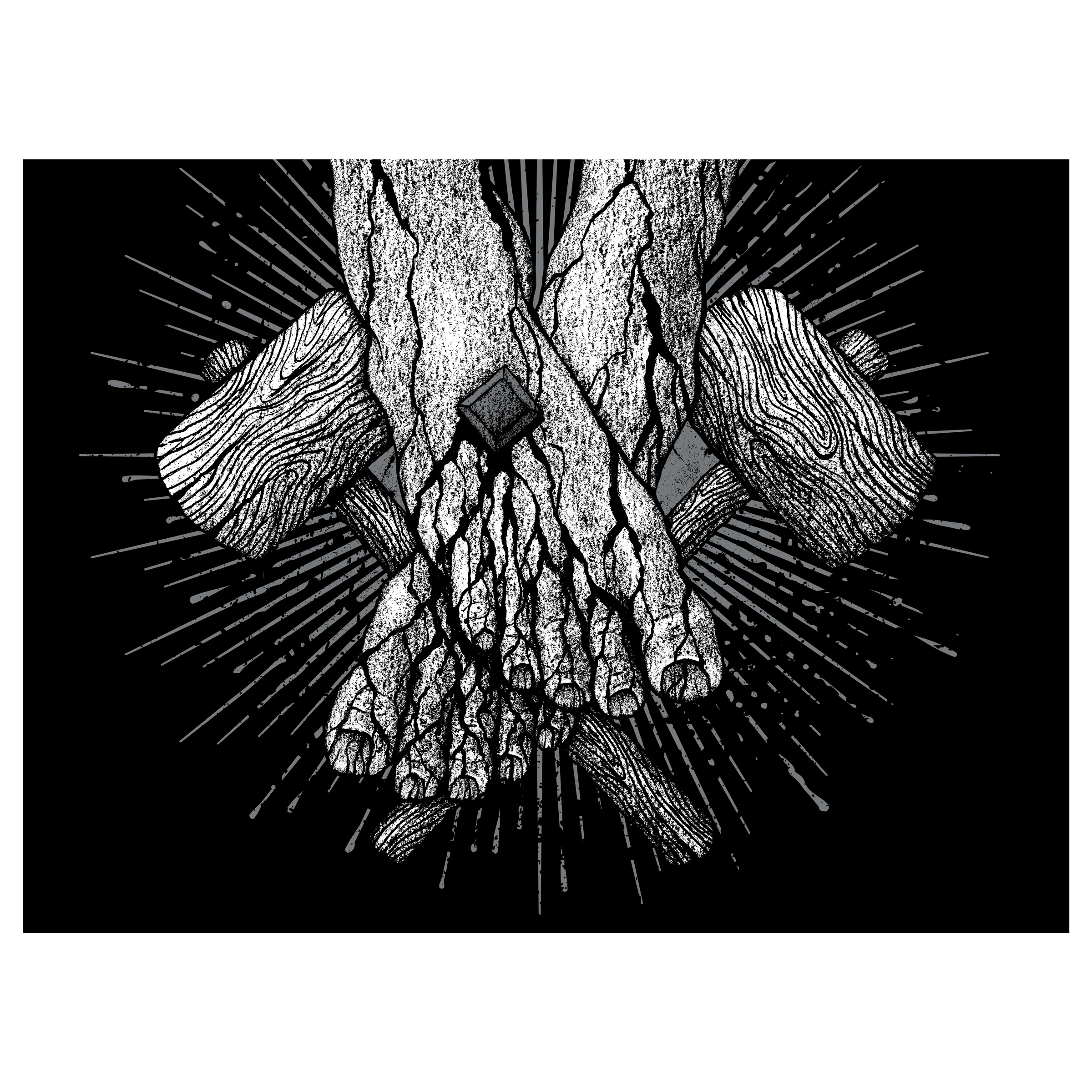 Dylan Garrett Smith "Crucifixion" Giclee Print