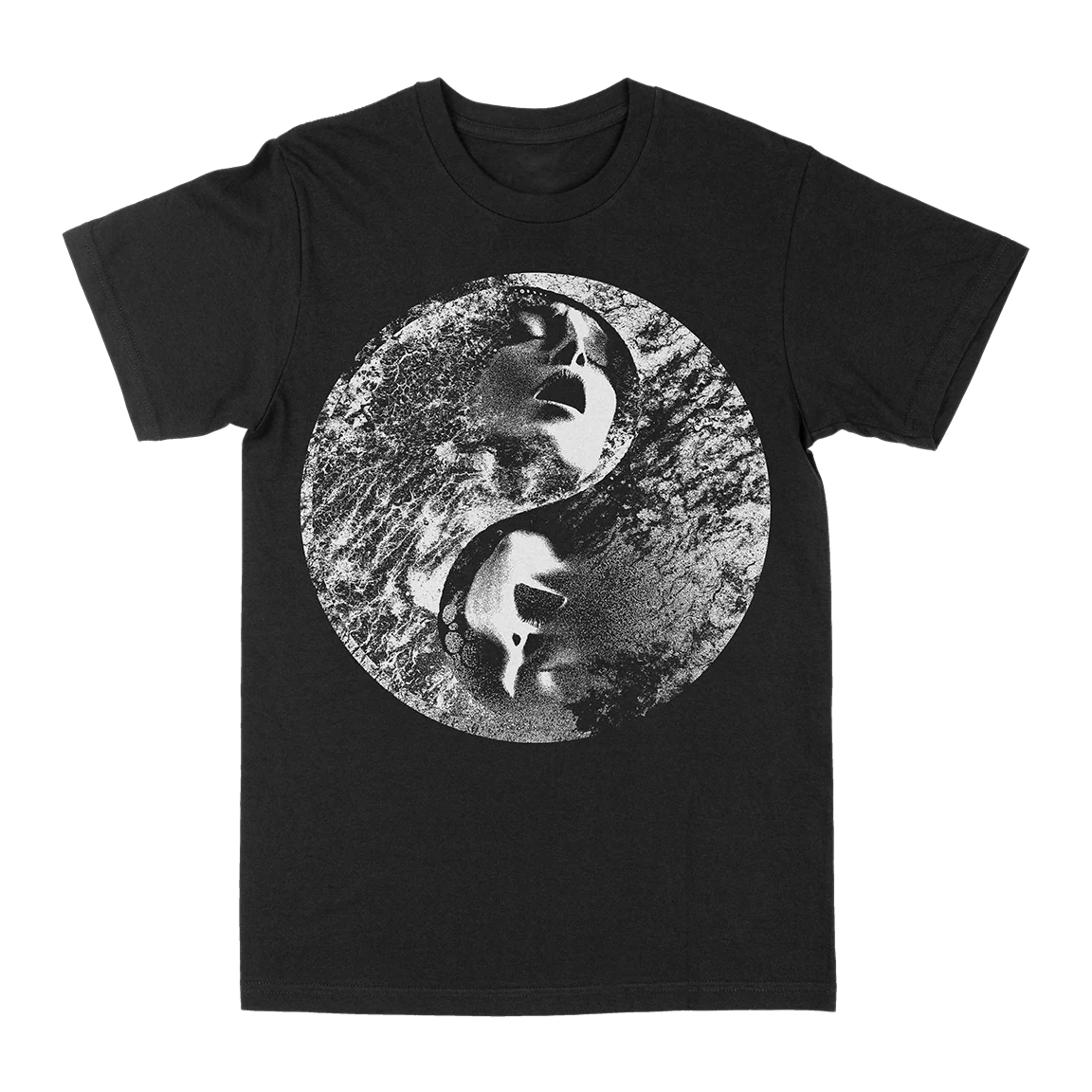 END / Cult Leader "Gather & Mourn: White" Black T-Shirt - Image 2