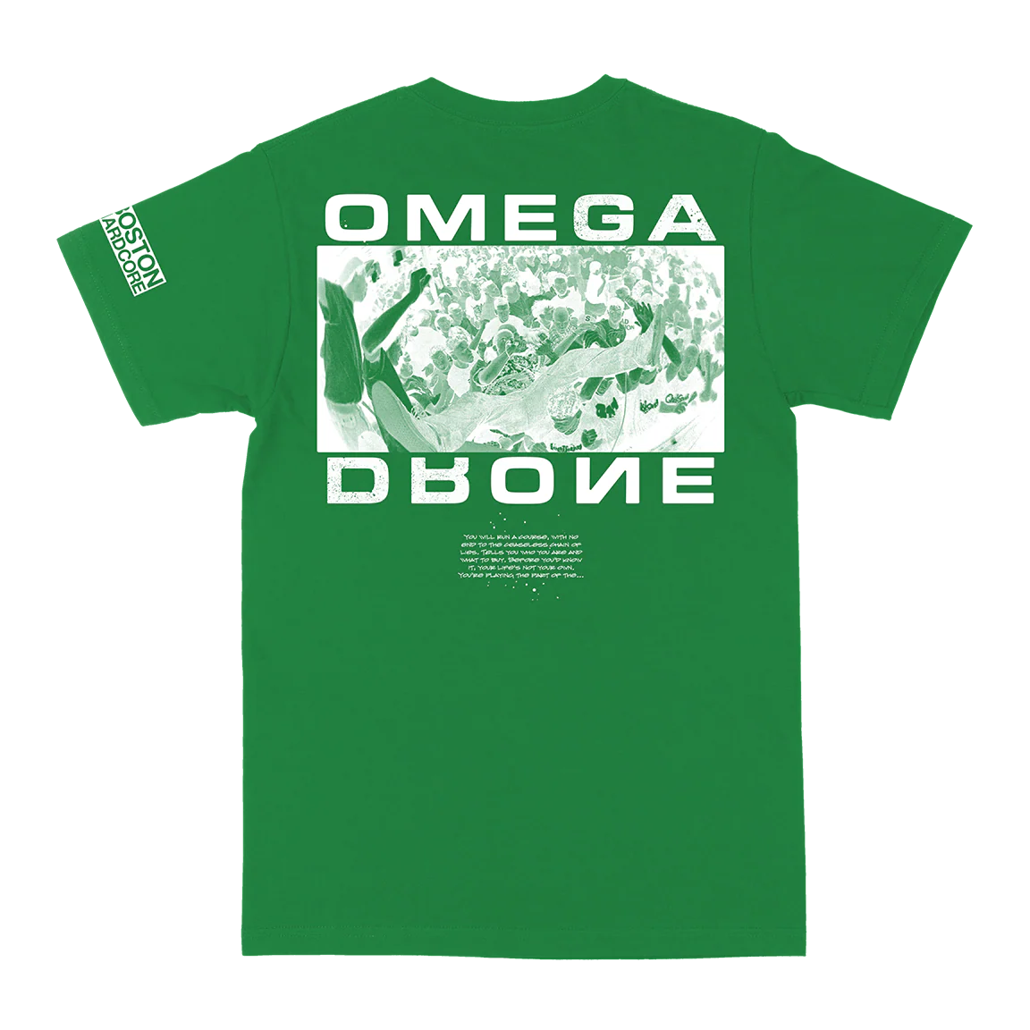 Eye For An Eye "Omega Drone" Kelly Green T-Shirt - Image 3