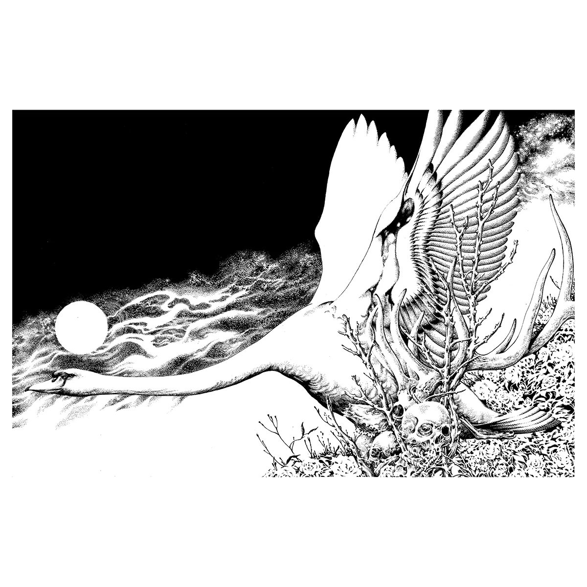 Fajar Allanda "Cygnus" Giclee Print - Image 2