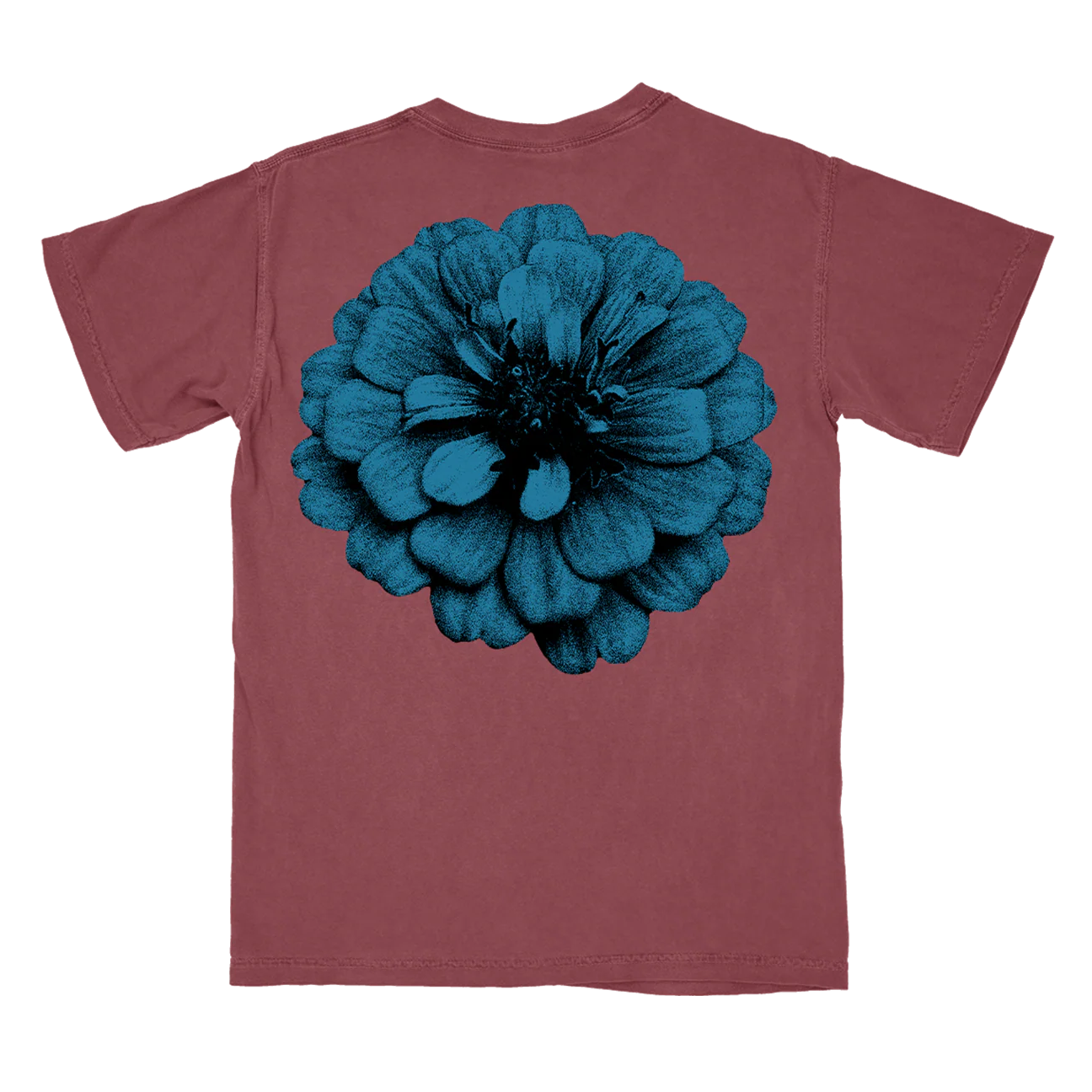 Frail Body "Flower" Premium Crimson Pocket T-Shirt - Image 3