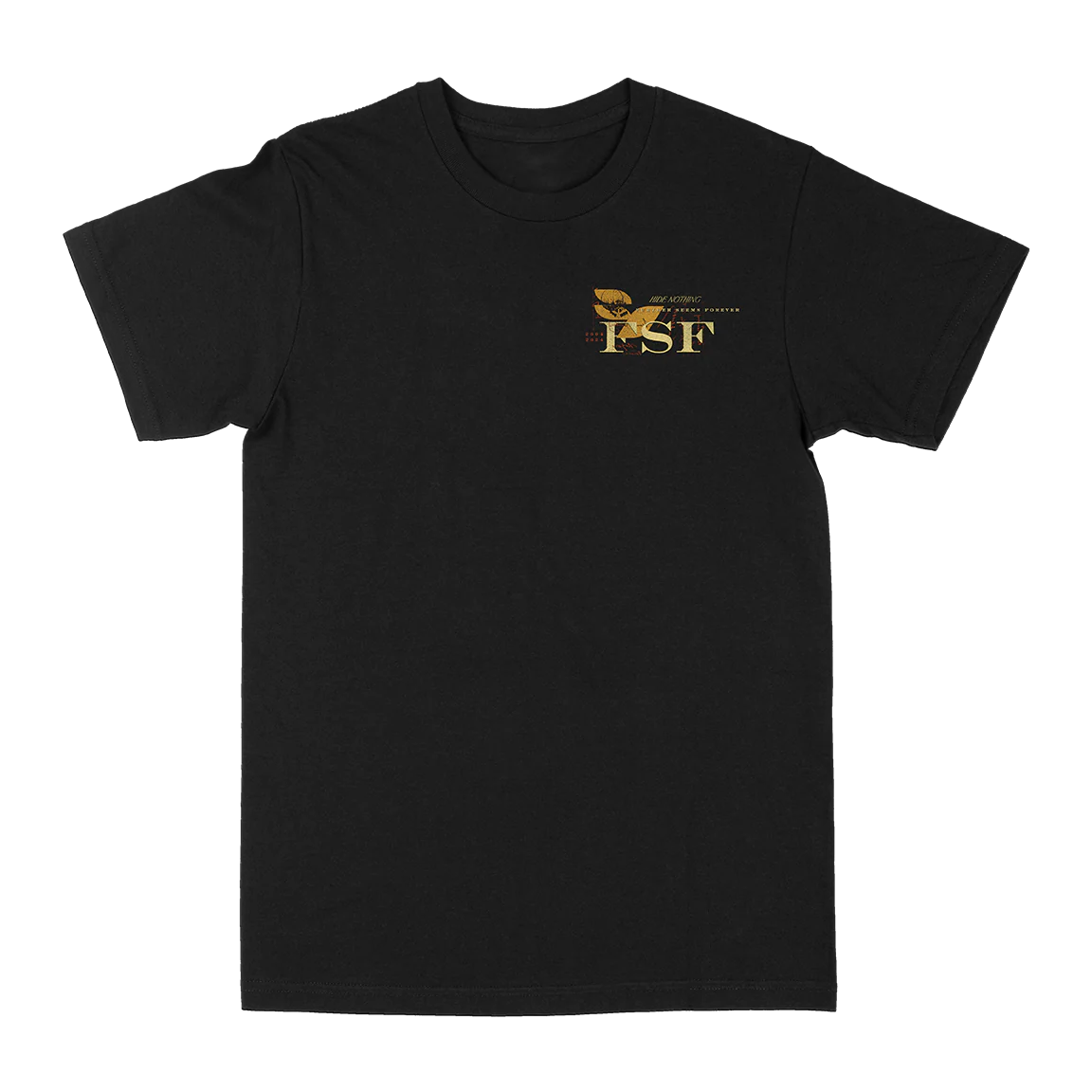 Further Seems Forever "Heart" Black T-Shirt - Image 2