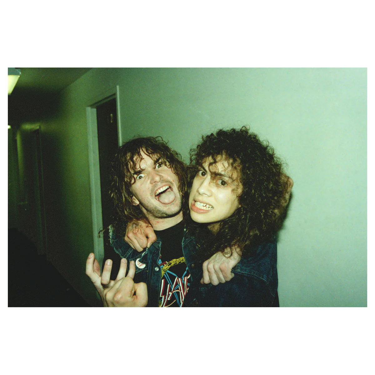 Harald Oimoen "Kerry King & Kirk Hammett: Seattle, WA (1985)" Giclee Print - Image 2