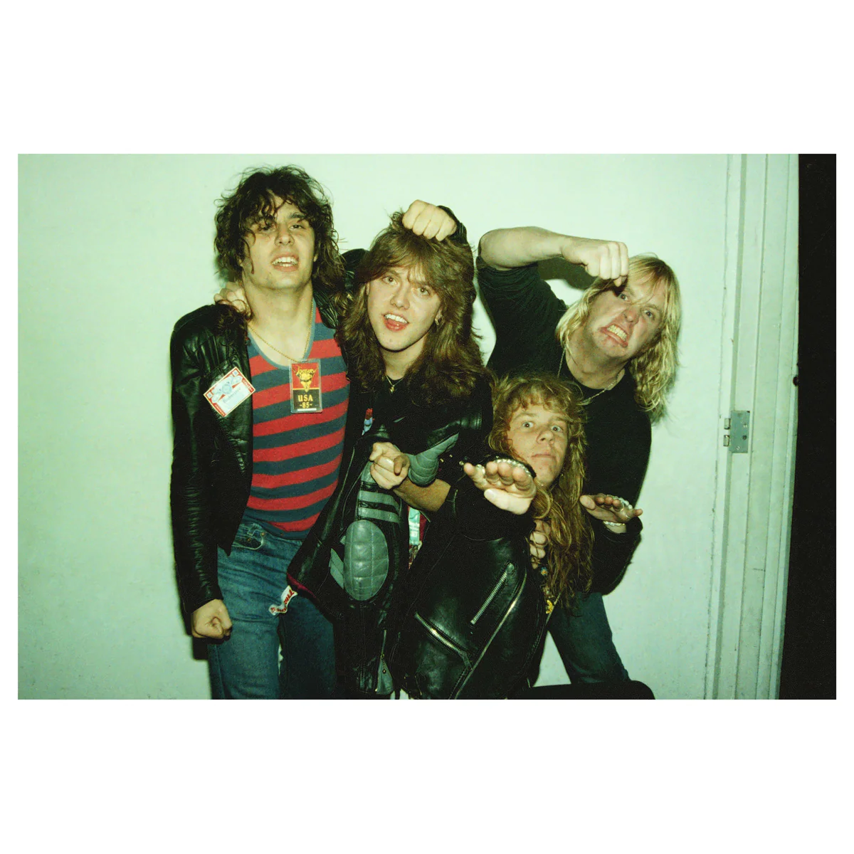 Harald Oimoen "Slayer vs. Metallica: Seattle, WA (1985)" Giclee Print - Image 2