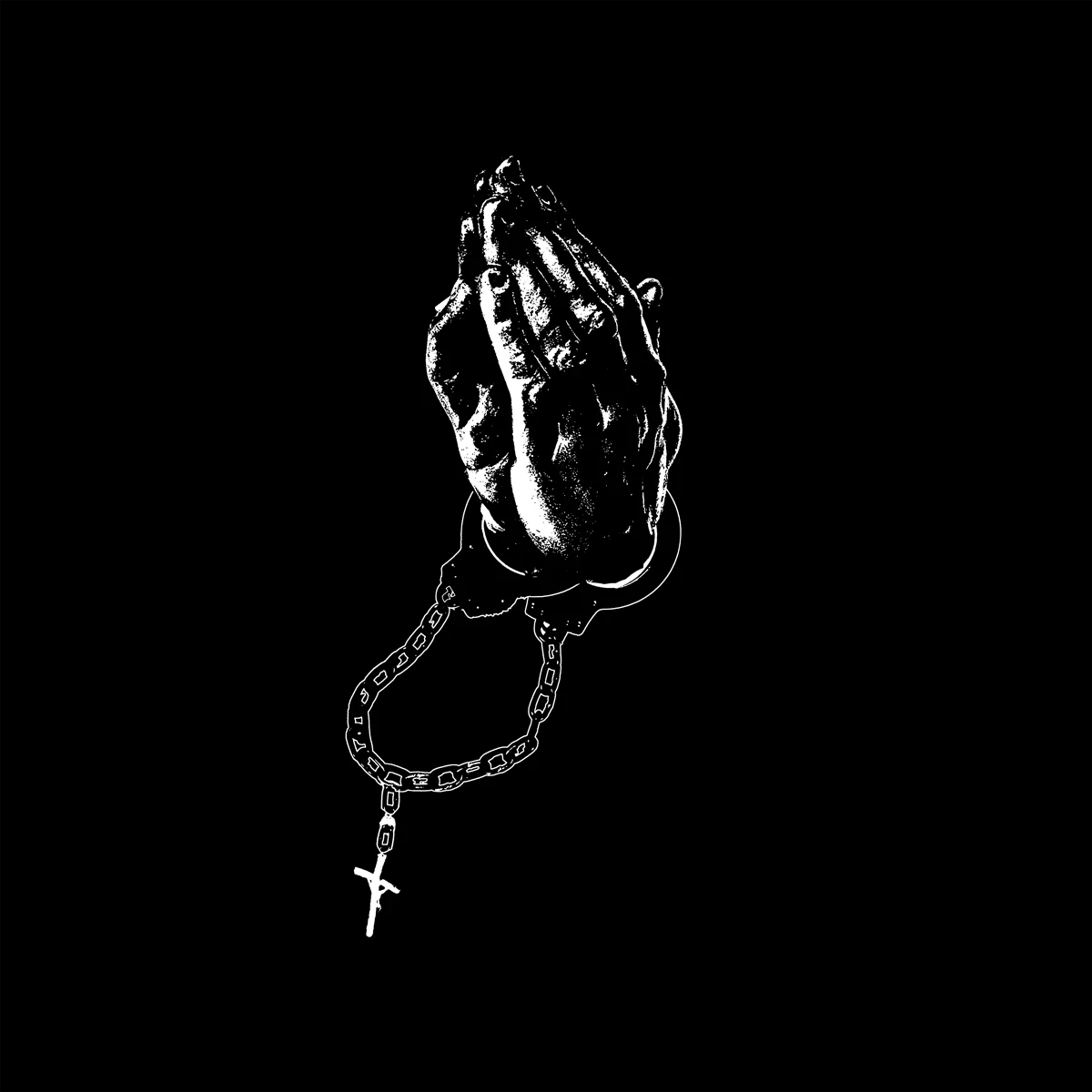 Hell Simulation "Praying Cuffs" Giclee Print - Image 2