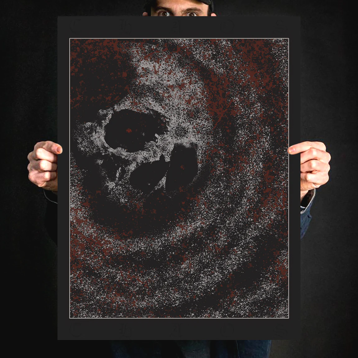 Hell Simulation "Skull" Giclee Print