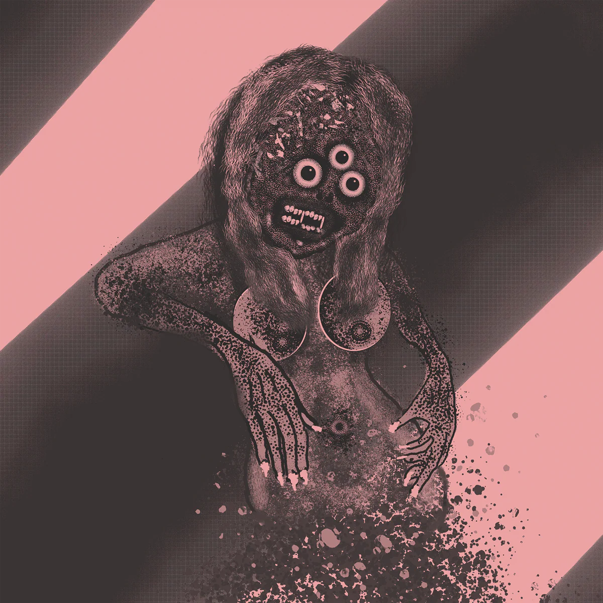 Hell Simulation "Triclops" Giclee Print - Image 2