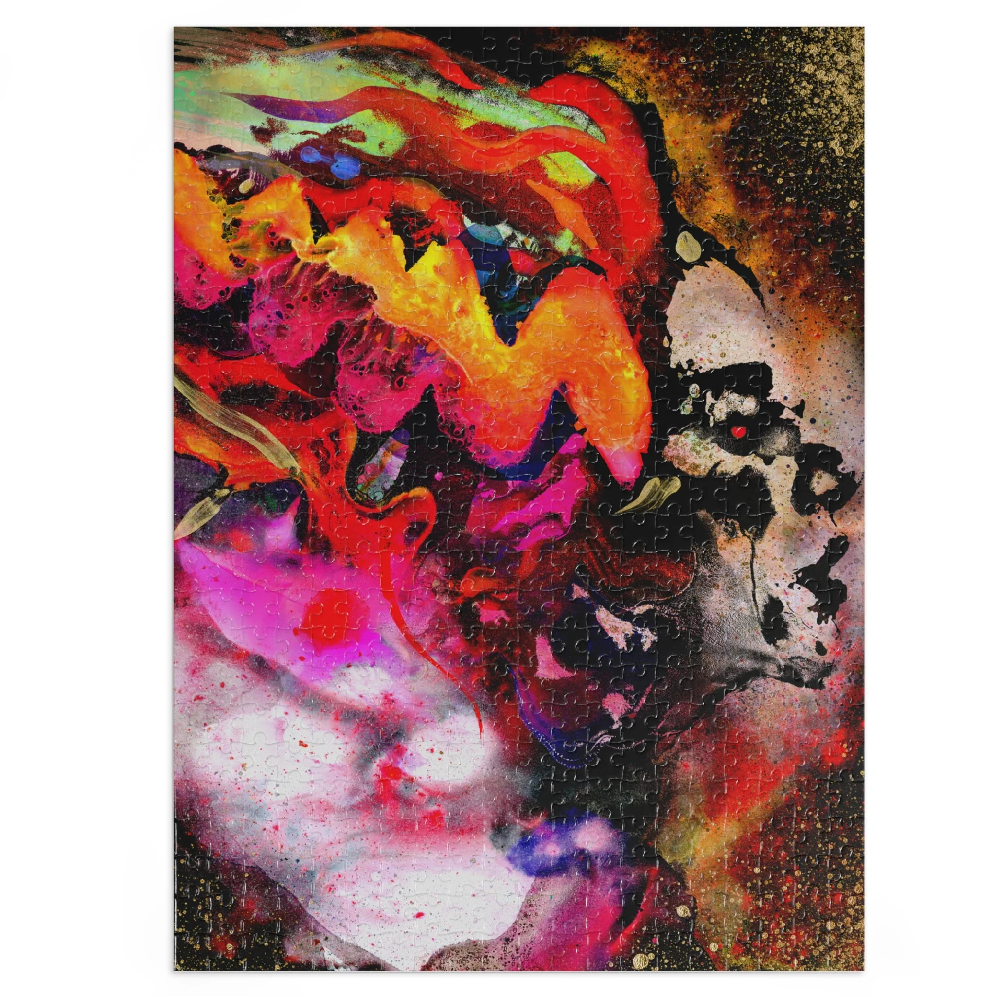 J. Bannon "Bride Of Frankenstein" Puzzle with Tin - Image 12