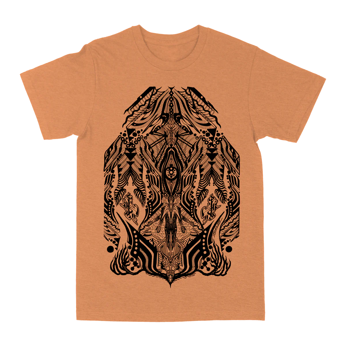 Jondix "Kromaspace" Heather Cantaloupe T-Shirt