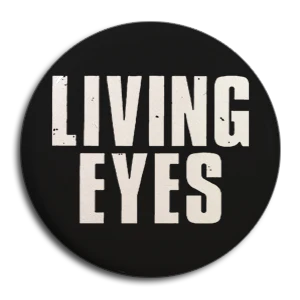 Living Eyes "Logo" Button