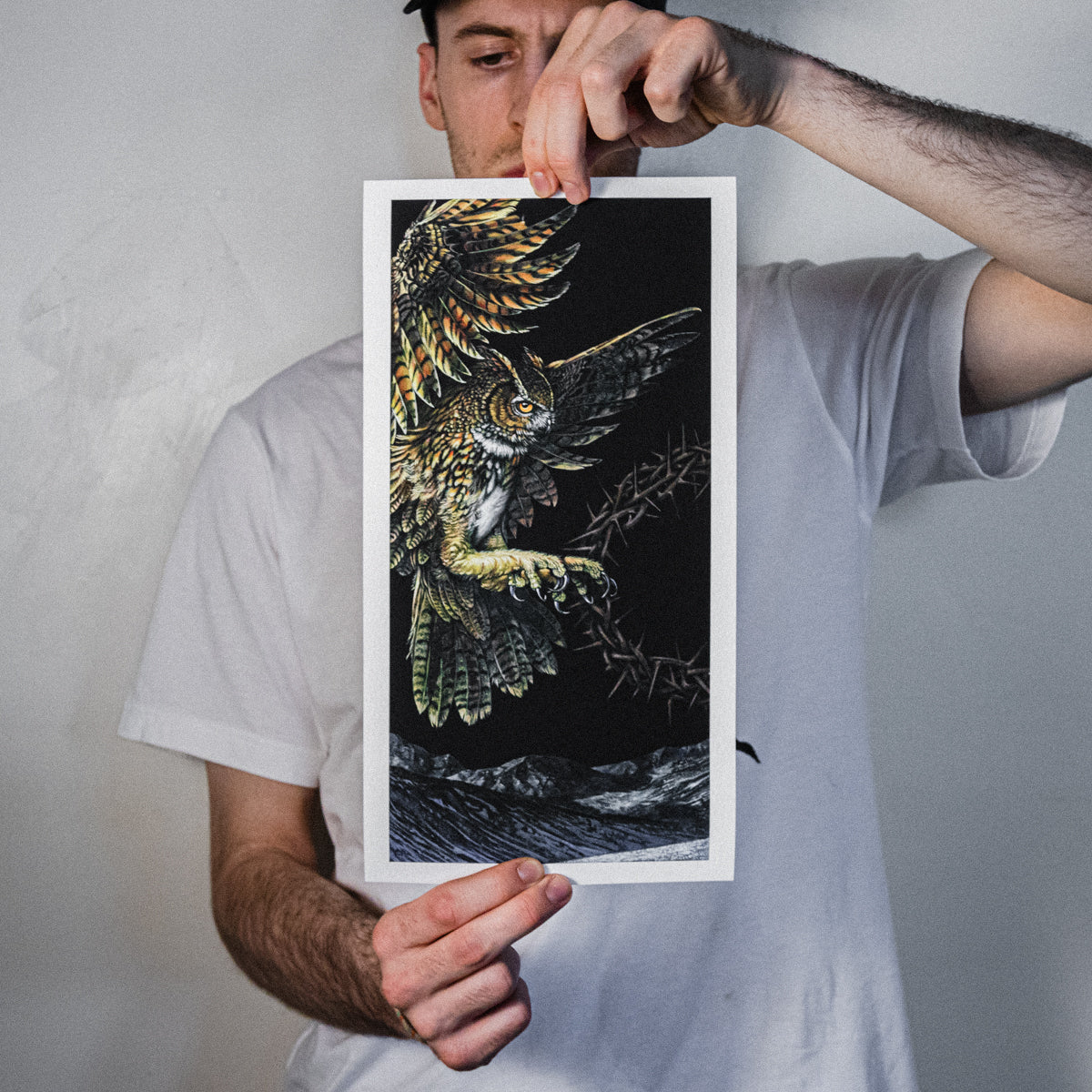 Marald Van Haasteren "Mercilessly" Giclee Print - Image 2