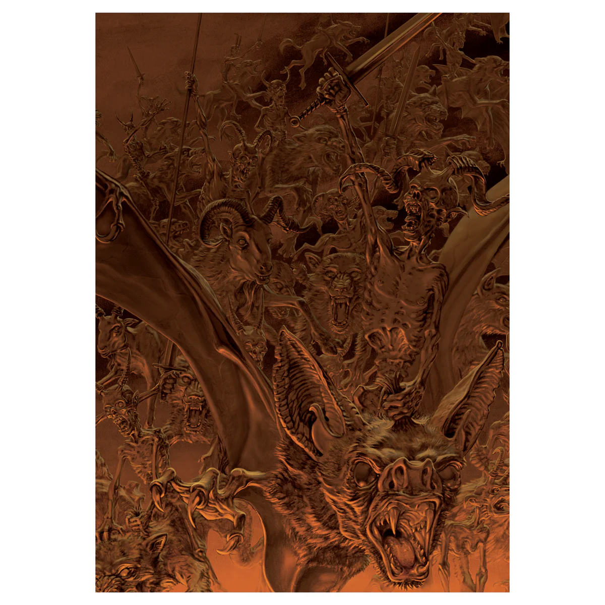 Marald Van Haasteren "Necrot Blood Offerings Over Europe" Giclee Print - Image 2
