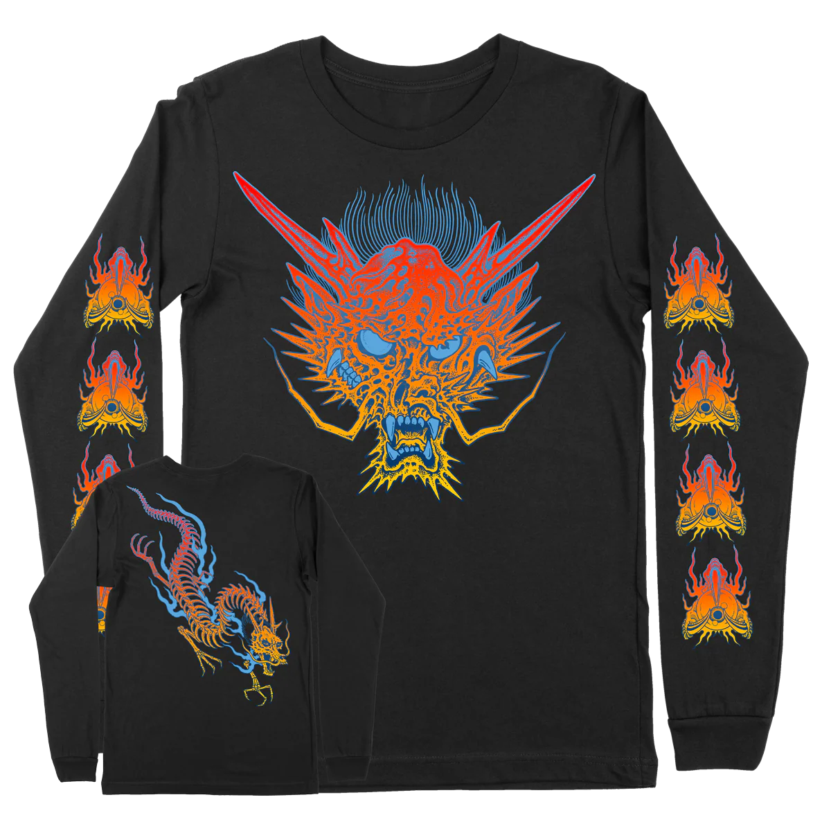 Marc Nava "Dragons" Black Longsleeve