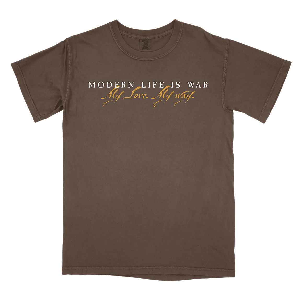 Modern Life Is War "First and Ellen" Espresso Premium T-Shirt - Image 2