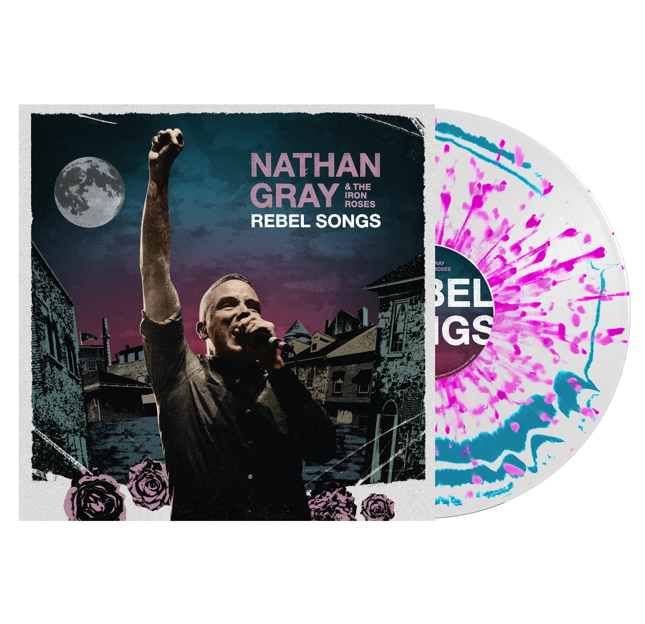 Nathan Gray & The Iron Roses "Rebel Songs" - Image 2