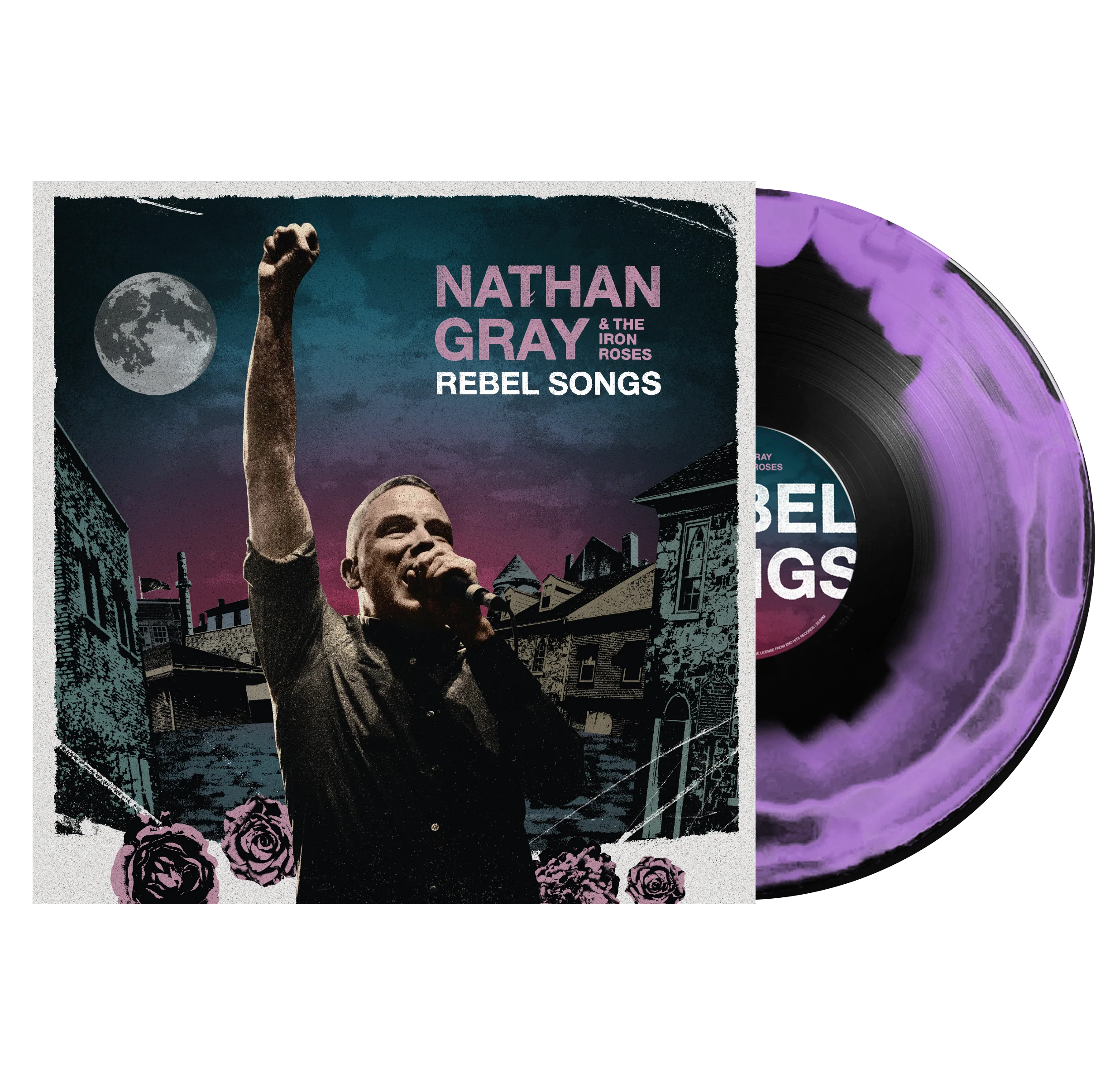 Nathan Gray & The Iron Roses "Rebel Songs" - Image 3