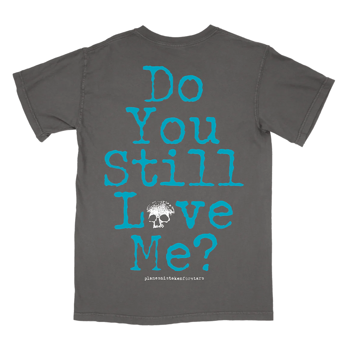 Planes Mistaken For Stars "Do You Still Love Me: Skull" Pepper Premium T-Shirt - Image 3