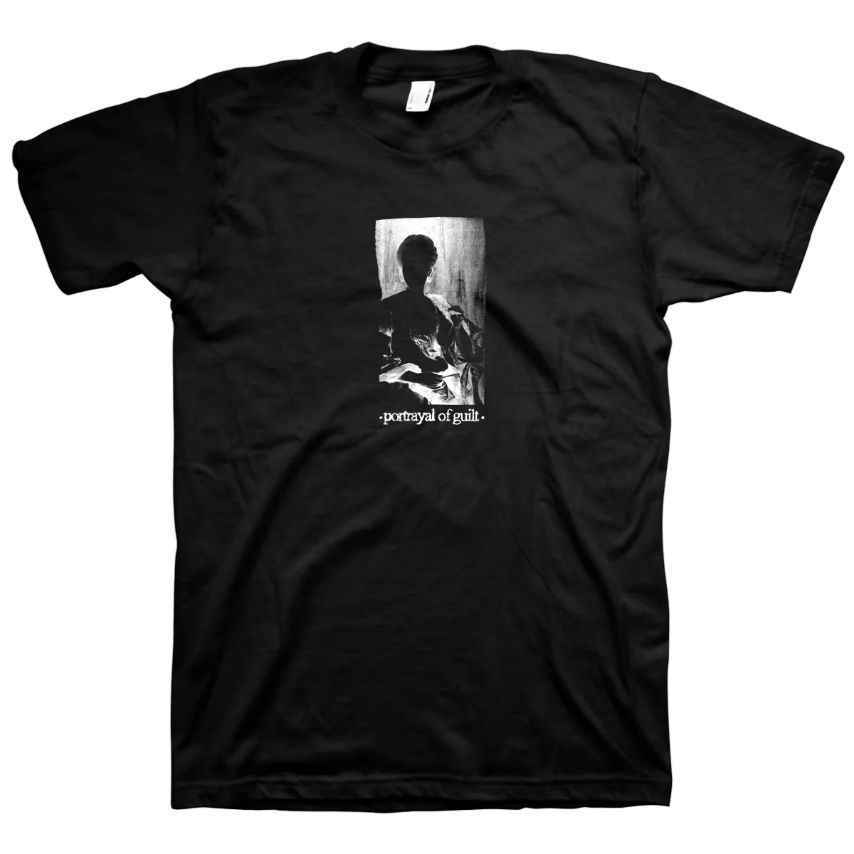 Portrayal Of Guilt "Silhouette" Black T-Shirt