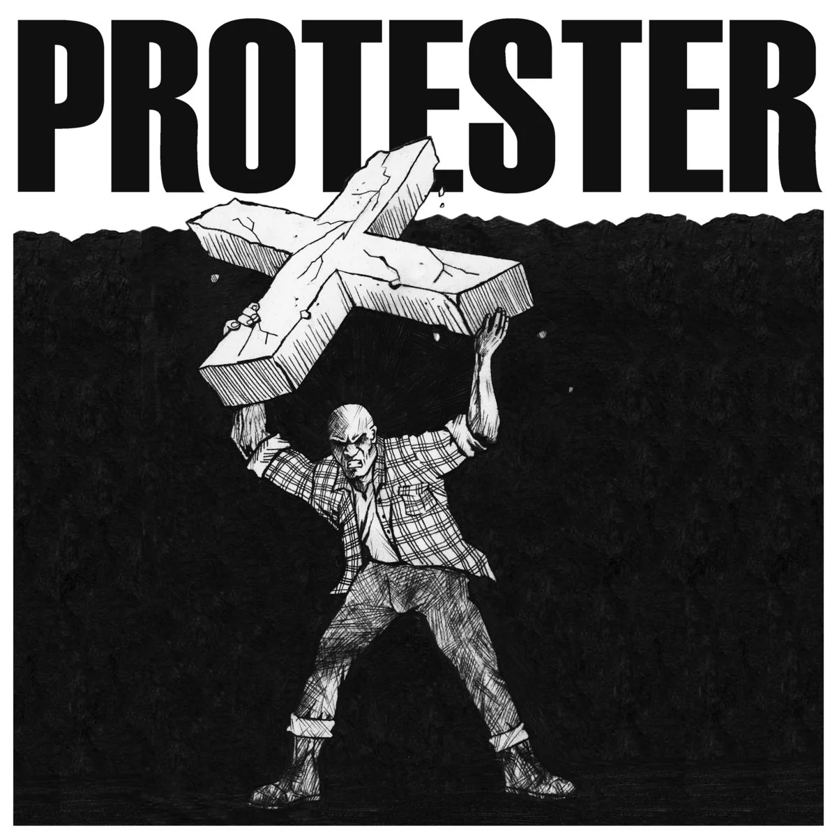 Protester "Watch Them Fall"