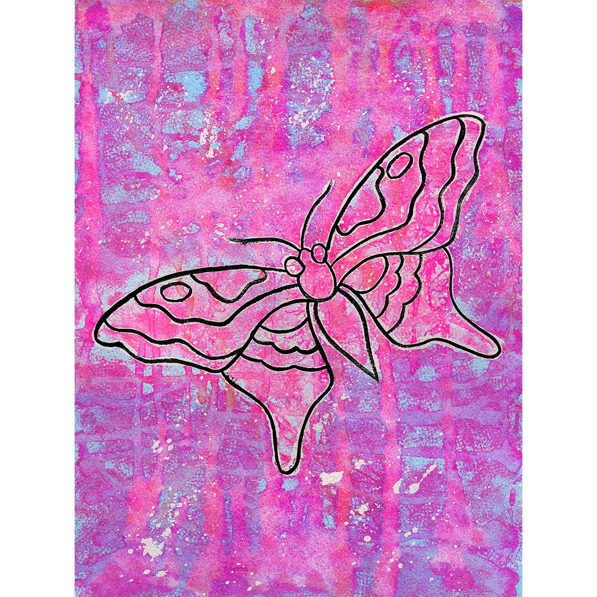 Sean Martin "Butterfly" Giclee Print - Image 2