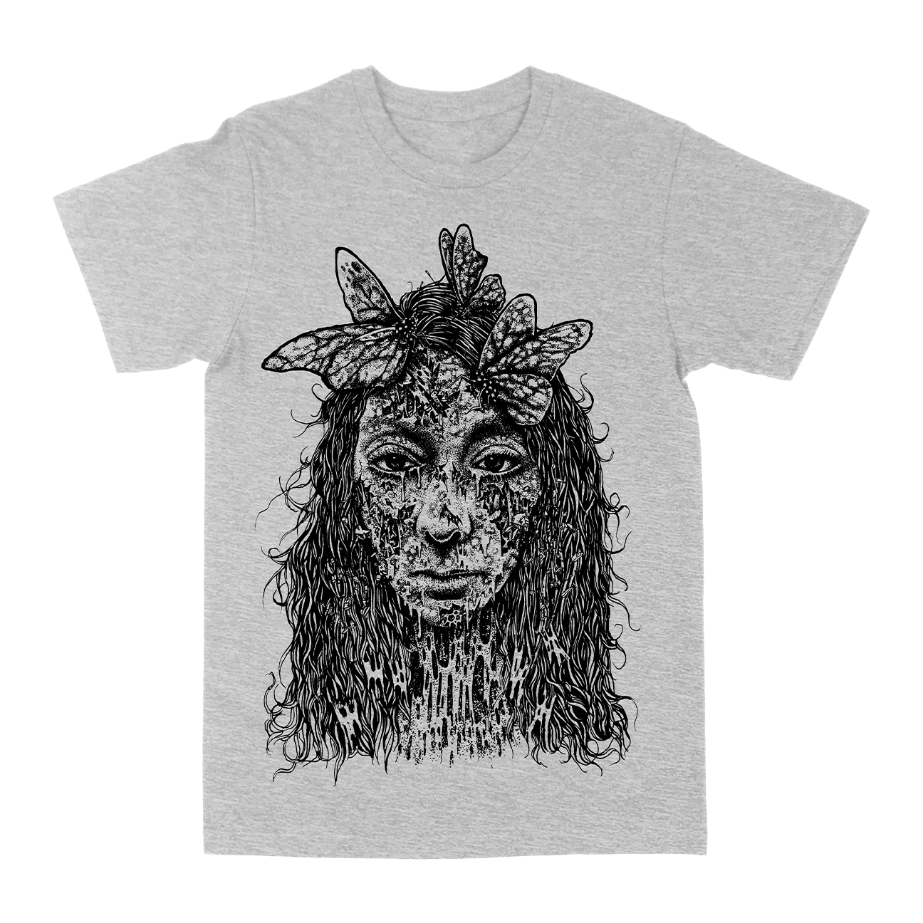 Seldon Hunt "Emily’s Revenge " Heather Grey T-Shirt