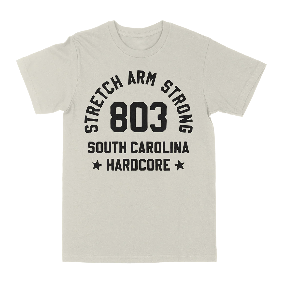 Stretch Arm Strong "Golden Age" Vintage White T-Shirt - Image 2