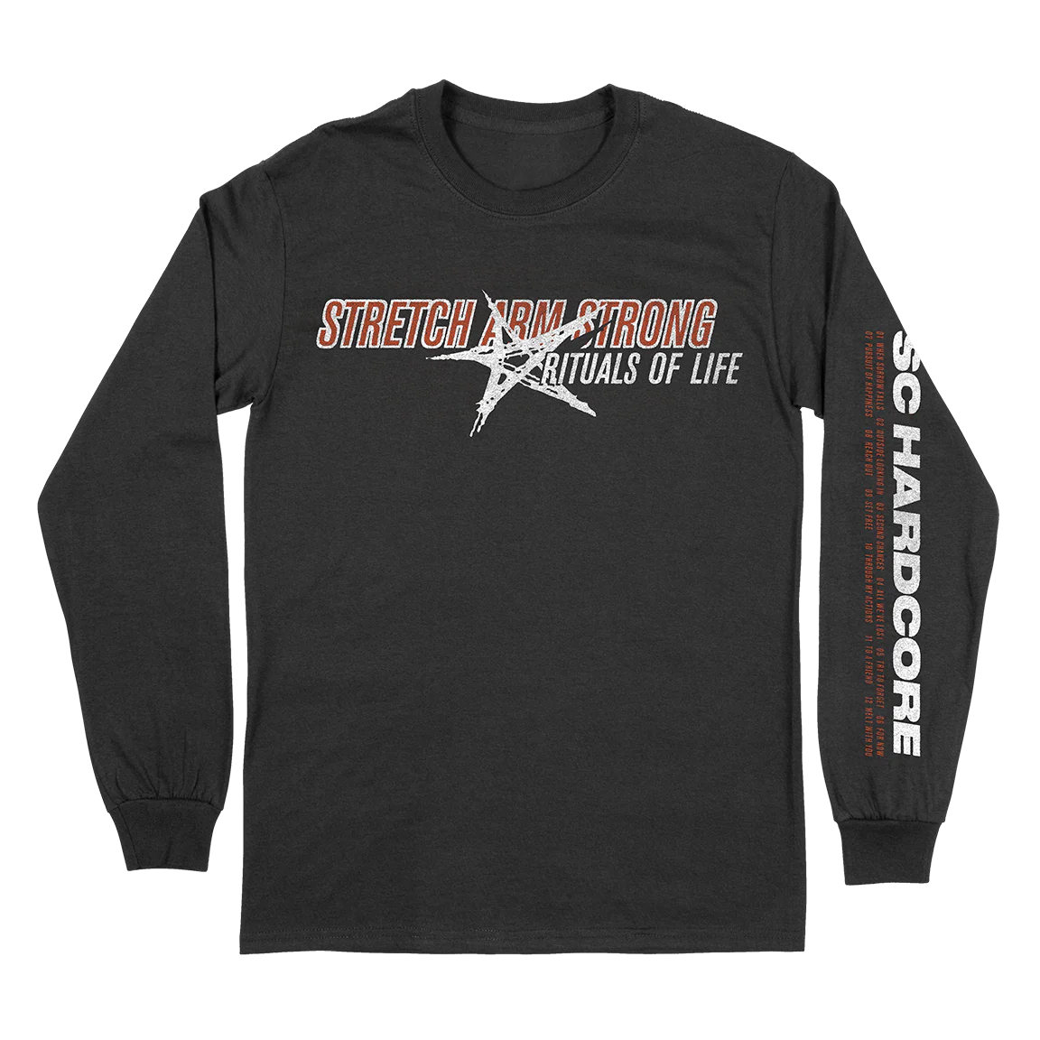 Stretch Arm Strong "Rituals of Life" Black Longsleeve - Image 2