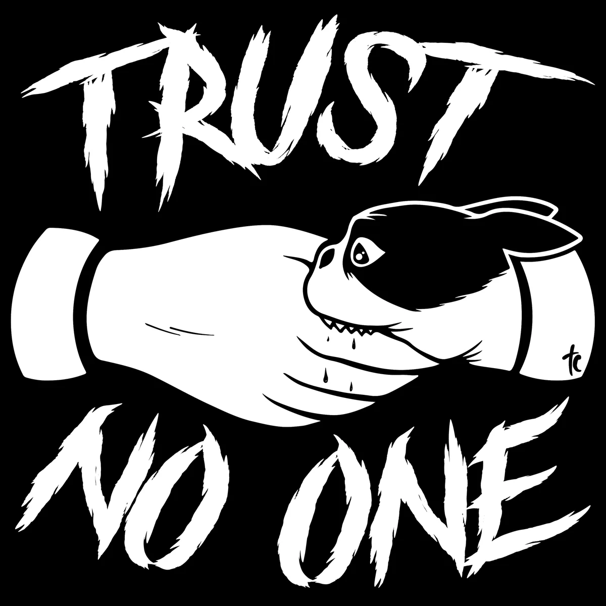 Terrier Cvlt "Trust No One" Giclee Print - Image 2